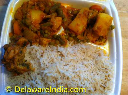 Basant Mixed Veg Curry © DelawareIndia.com