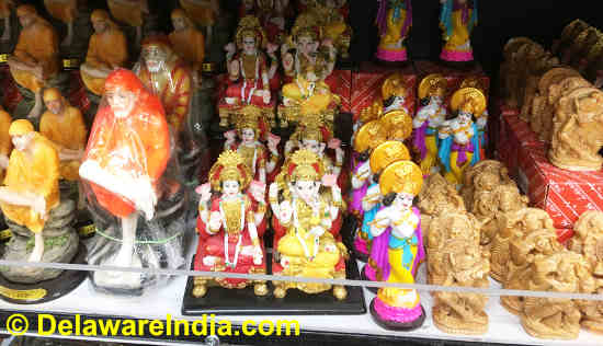 Hindu Puja Gods © DelawareIndia.com