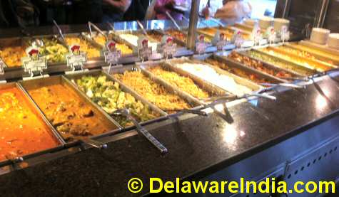 Indian Lunch Buffet in Delaware © DelawareIndia.com