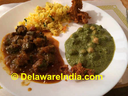 Godavari Wilmington Bhindi Pulusu, Channa Saag