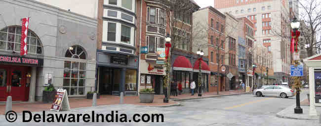 Market Street in Wilmington DE